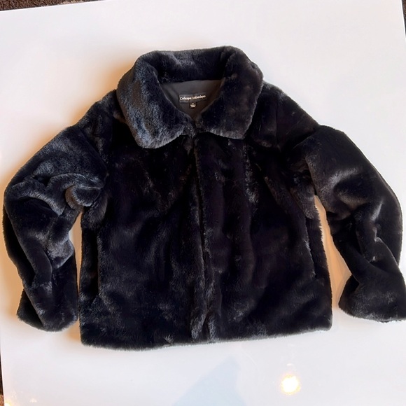 Catherine Malandrino luxe Faux Fur soft and warm Jacket - Picture 2 of 8